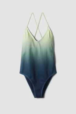 BAÑADOR MUJER CRINKLE FADE NAVY