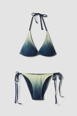BIKINI MUJER CRINKLE FADE NAVY