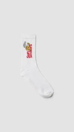 CALCETINES GRAPHIC BLANCO