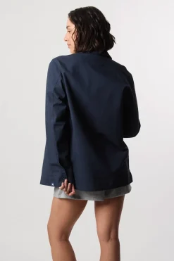 CAMISA BOMBIE AZUL MARINO