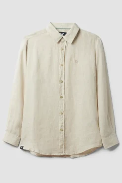 CAMISA DE LINO ECRU