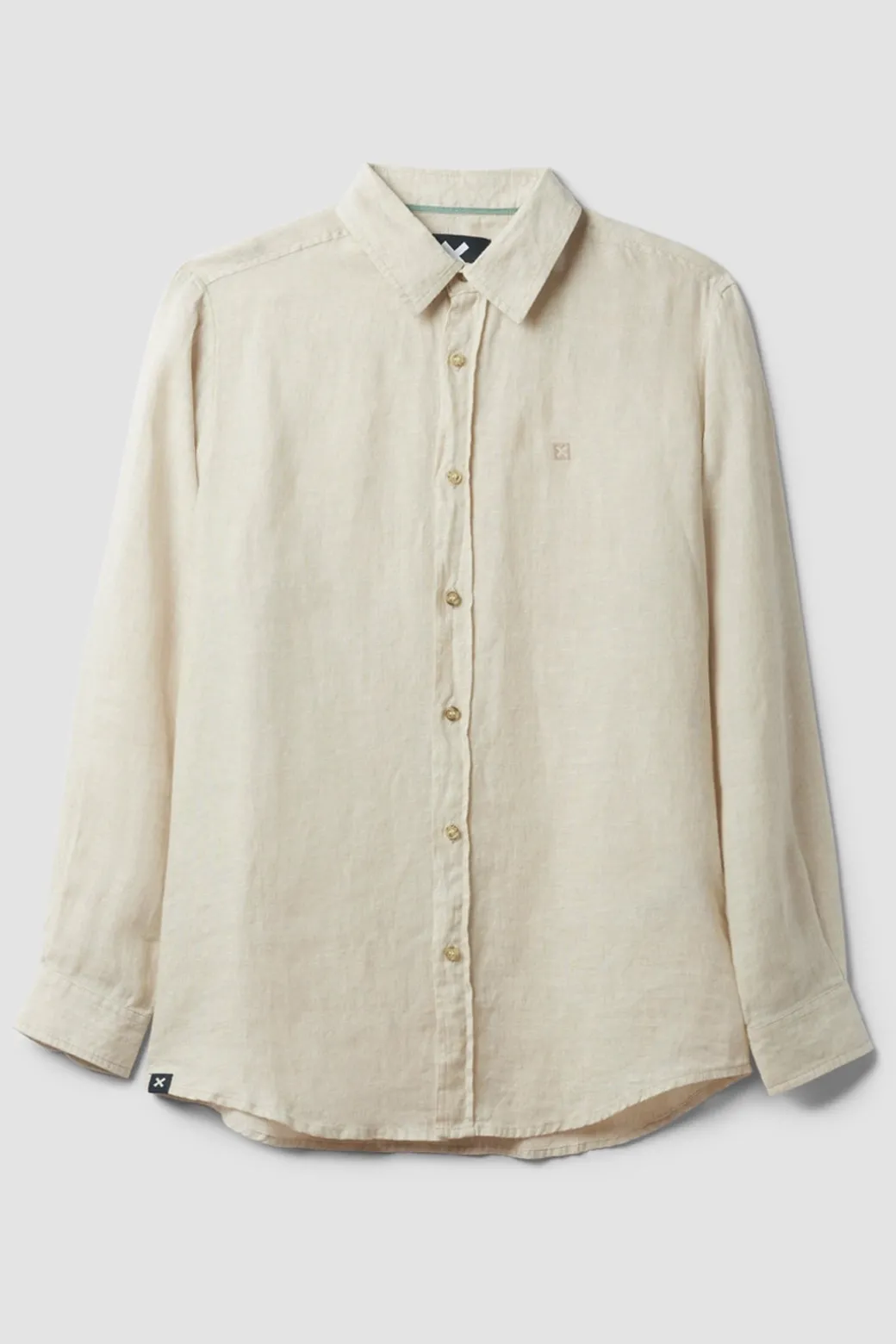 CAMISA DE LINO ECRU