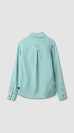 CAMISA KIDS DE LINO VERDE