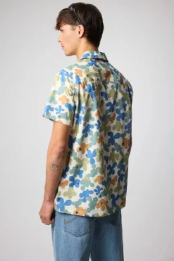 CAMISA MANGA CORTA BUBBLE SKY BLUE