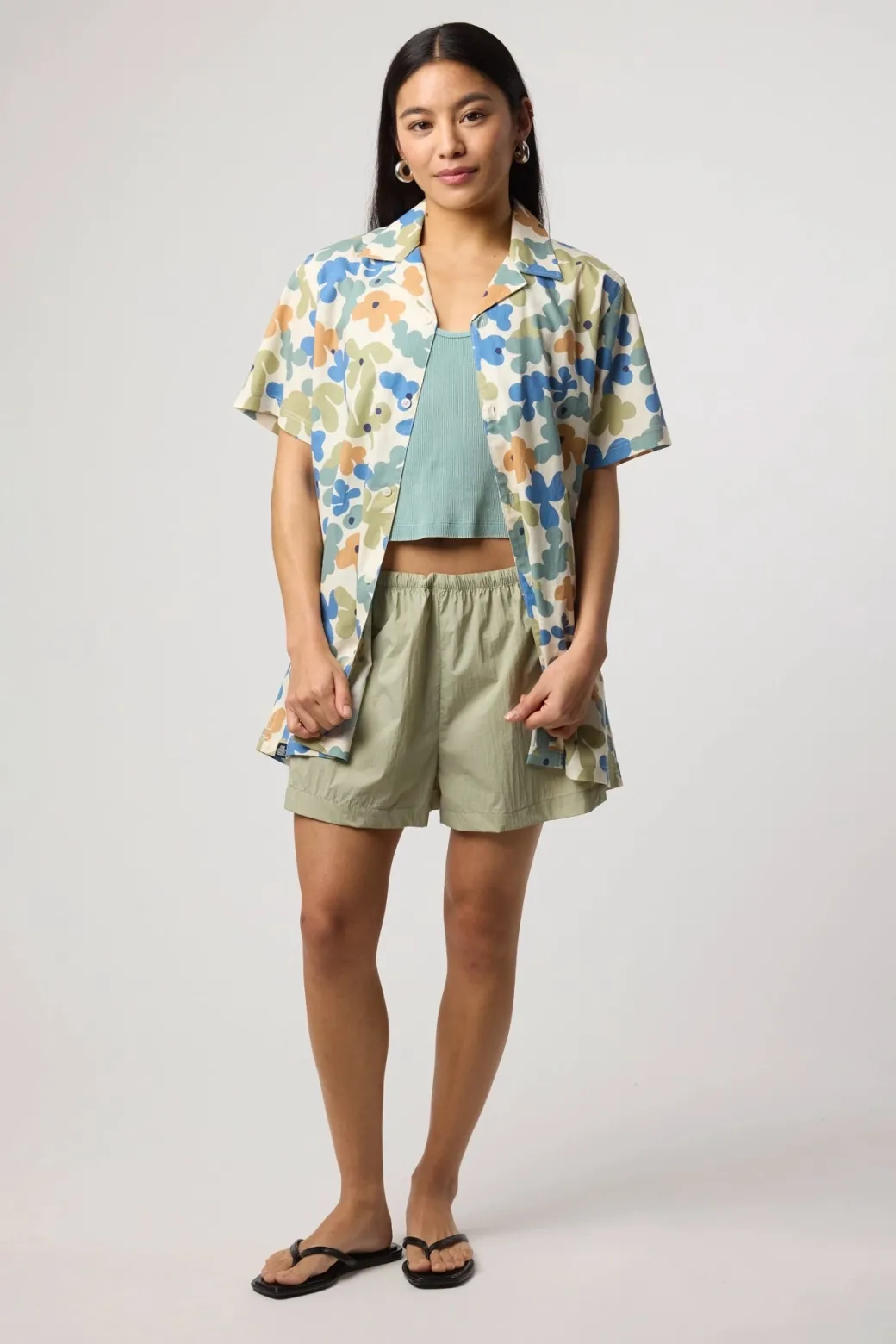 CAMISA MANGA CORTA BUBBLE SKY BLUE