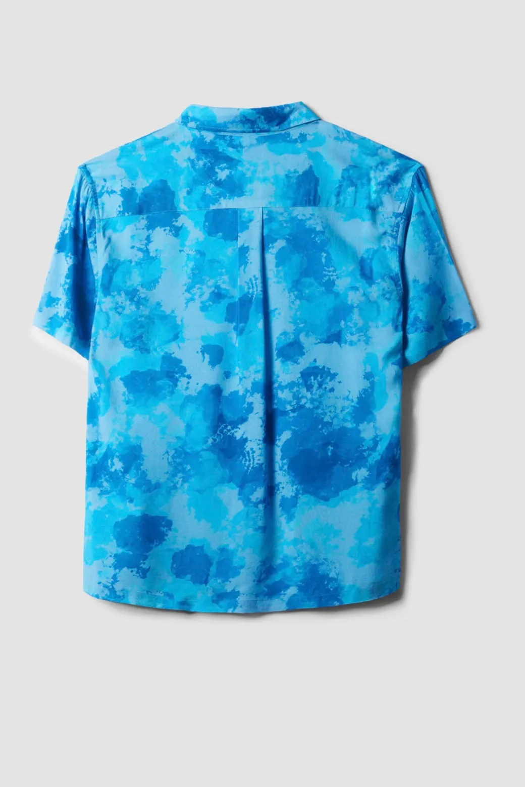 CAMISA MANGA CORTA MUJER LUCÍA AZUL