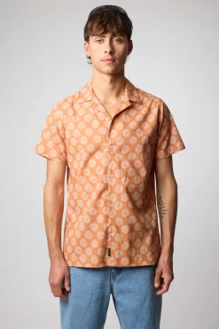 CAMISA MANGA CORTA URCHIN BRICK
