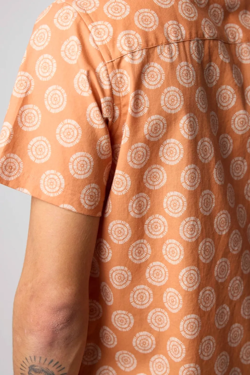CAMISA MANGA CORTA URCHIN BRICK