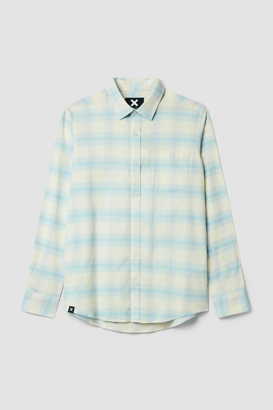 CAMISA PLAID SUMMER INDIGO BLUE
