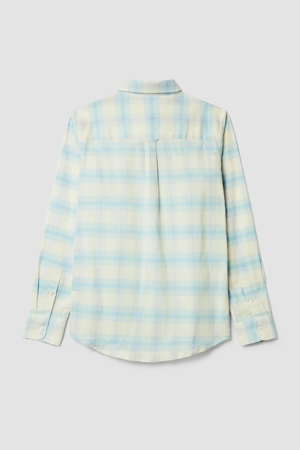 CAMISA PLAID SUMMER INDIGO BLUE