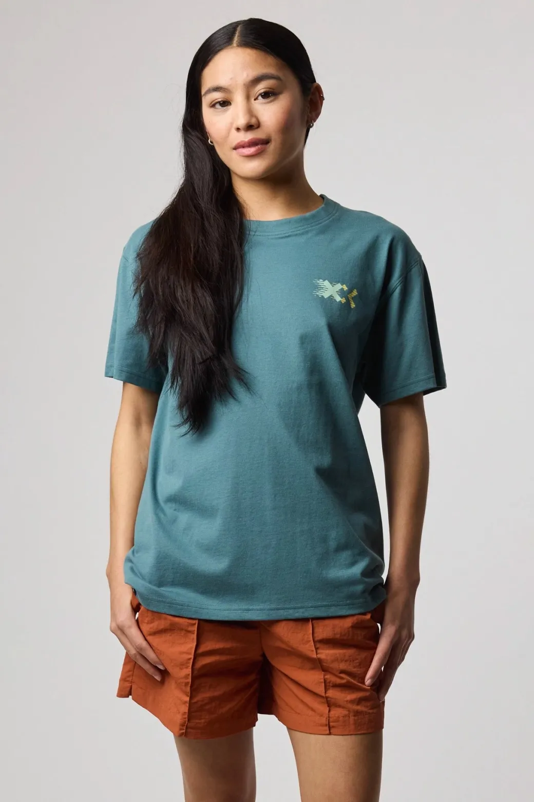 CAMISETA BLOCK AMAZON GREEN