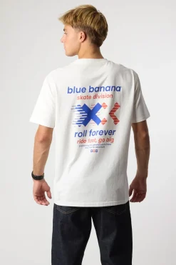 CAMISETA BLOCK BLANCO ROTO