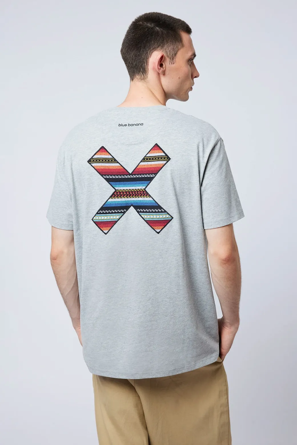 CAMISETA CLASSIC LIGHT GREY MELANGE