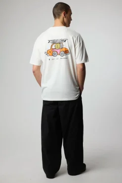 CAMISETA FORECAST BLANCO ROTO