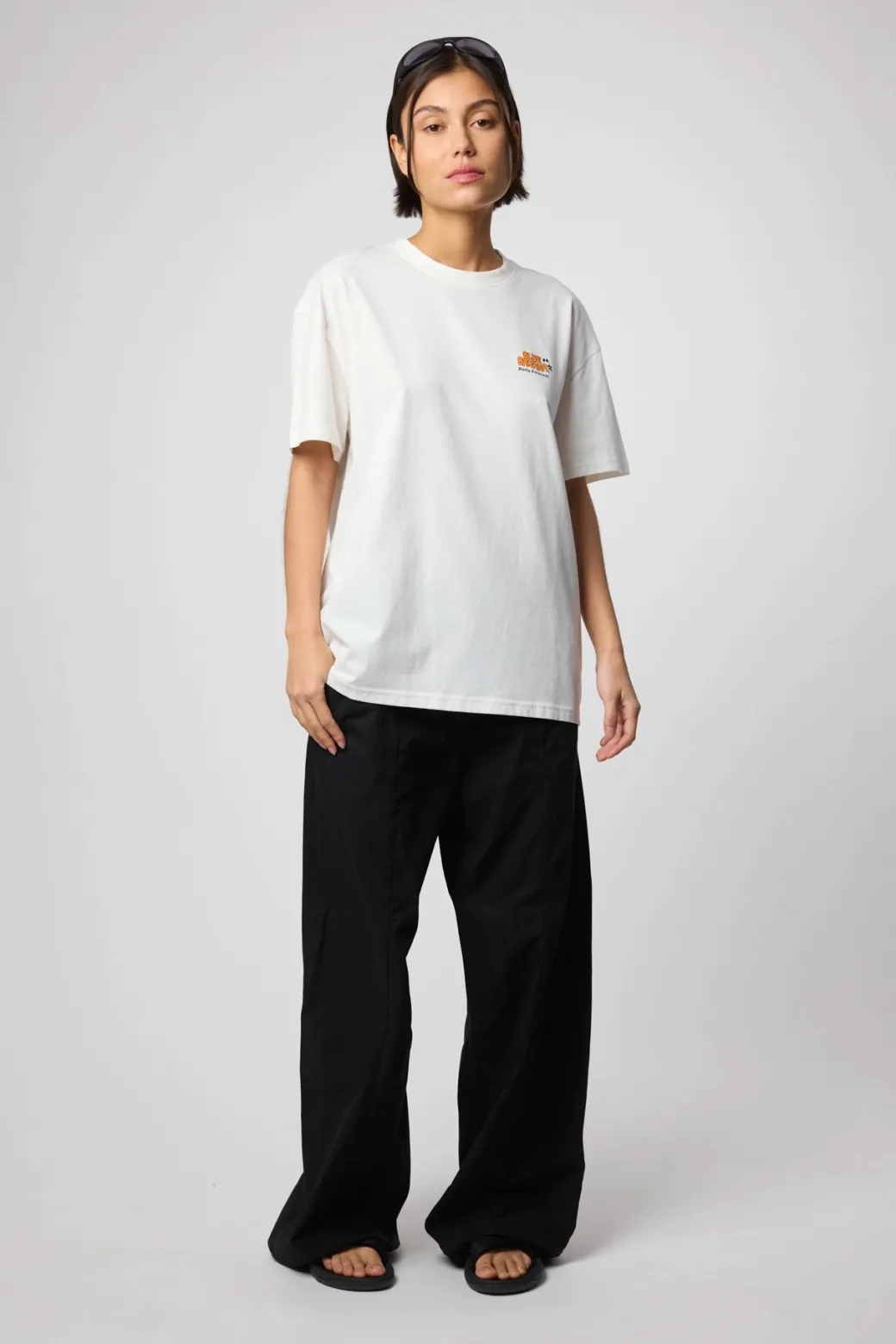 CAMISETA FORECAST BLANCO ROTO