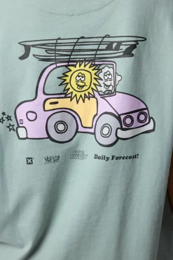 CAMISETA FORECAST MENTA