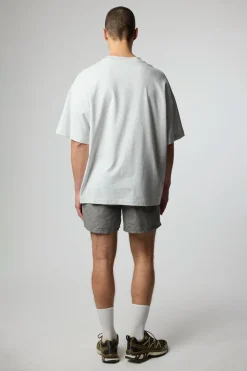 CAMISETA HEART POCKET LIGHT GREY MELANGE