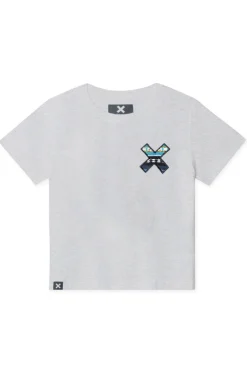 CAMISETA KIDS CLASSIC LIGHT GREY MELANGE