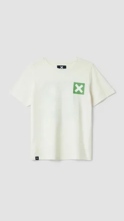CAMISETA KIDS NATURE BLANCO ROTO