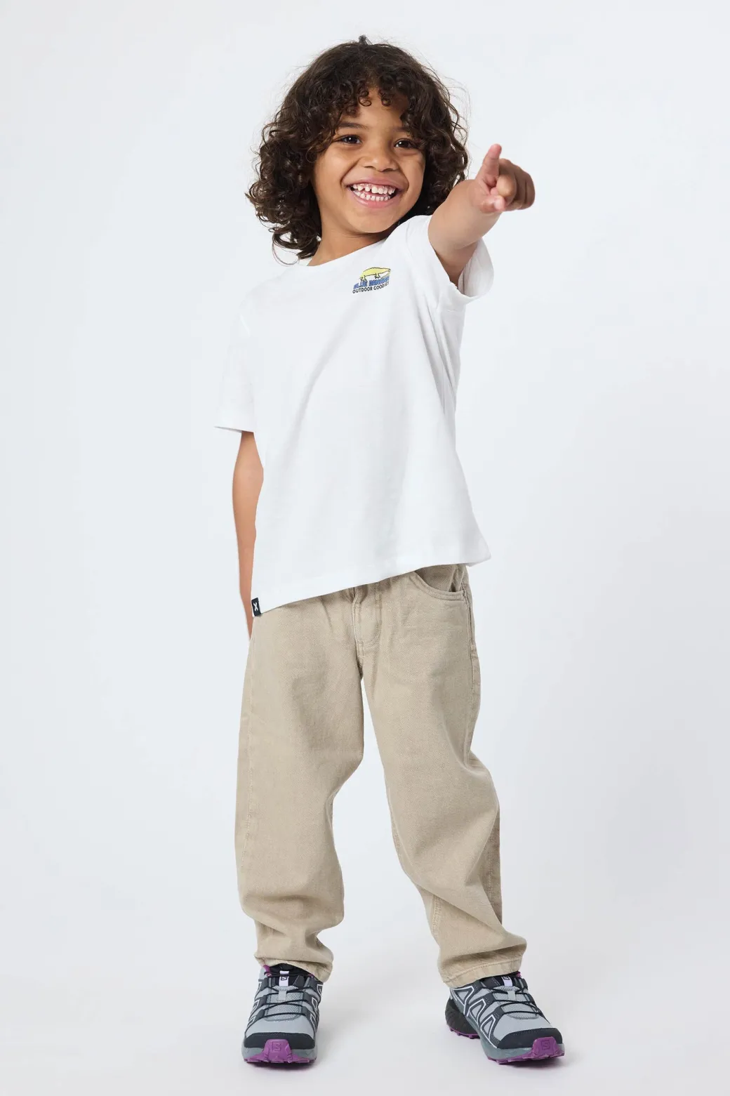 CAMISETA KIDS TOURS BLANCA