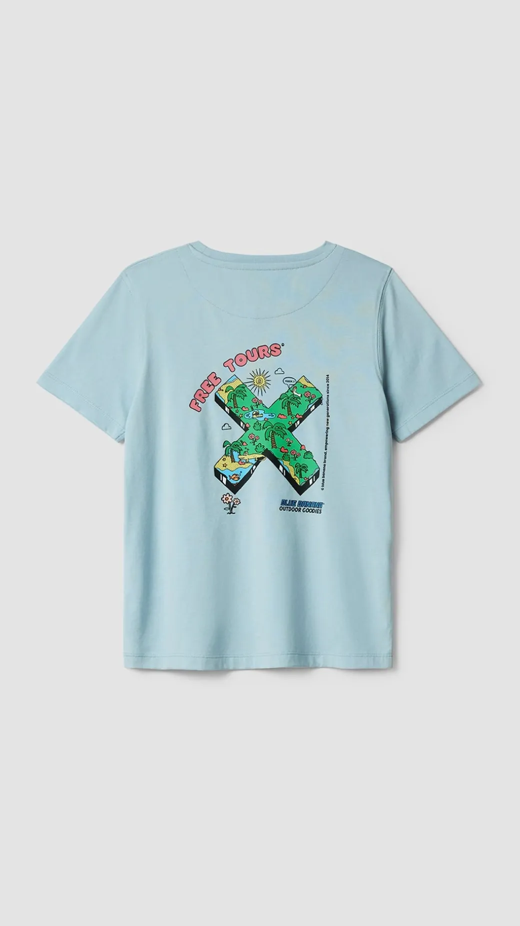 CAMISETA KIDS TOURS ICE BLUE