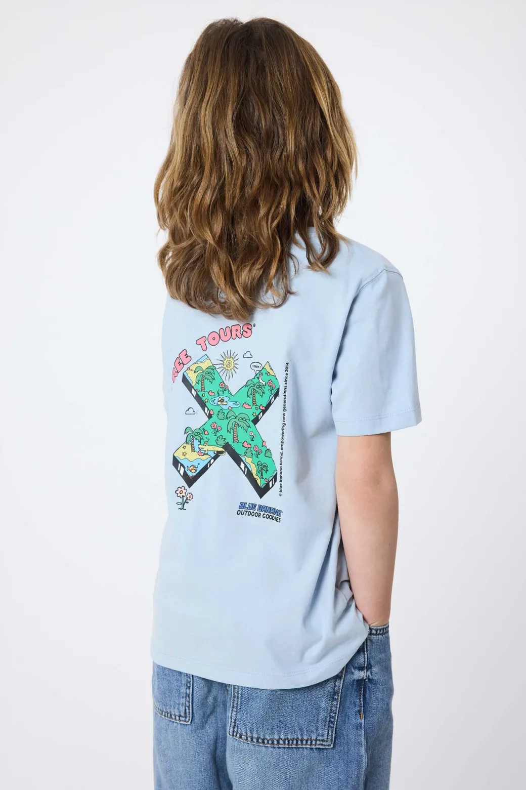 CAMISETA KIDS TOURS ICE BLUE