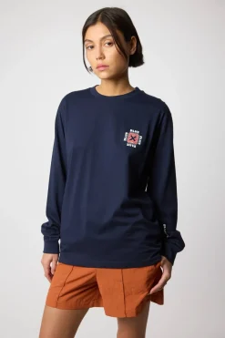 CAMISETA MANGA LARGA FOAM AZUL MARINO