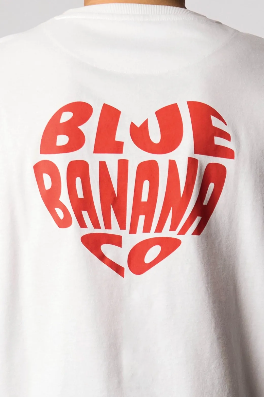 CAMISETA MANGA LARGA HEART BLANCA