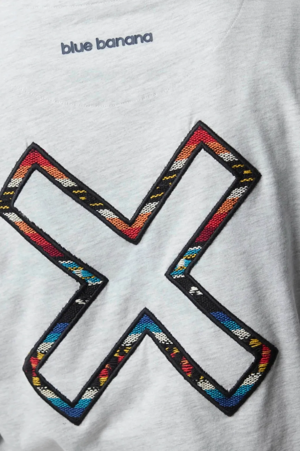 CAMISETA MANGA LARGA KARMA LIGHT GREY MELANGE