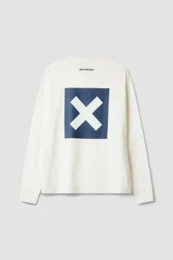 CAMISETA MANGA LARGA NATURE BLANCO ROTO