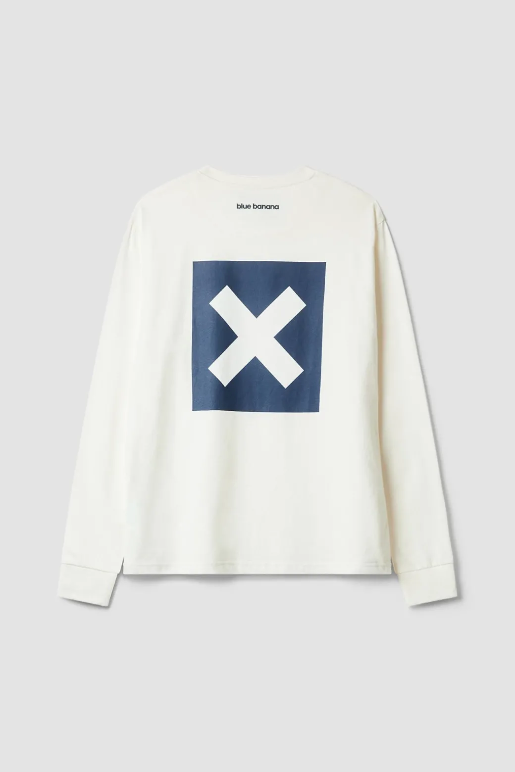 CAMISETA MANGA LARGA NATURE BLANCO ROTO