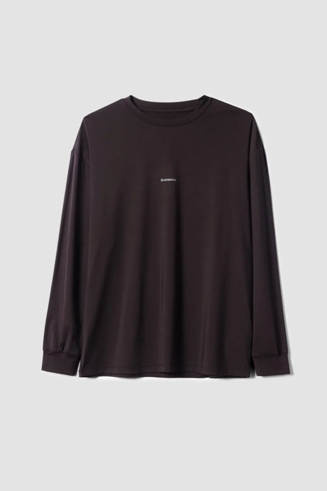CAMISETA MANGA LARGA TRAIN SOLID BROWN