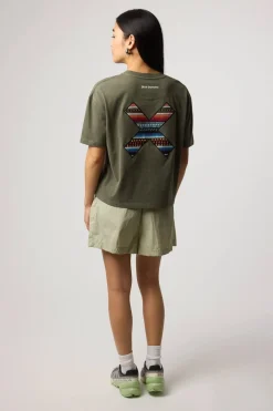 CAMISETA MUJER CLASSIC CAQUI