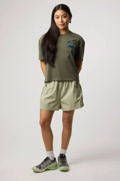 CAMISETA MUJER CLASSIC CAQUI