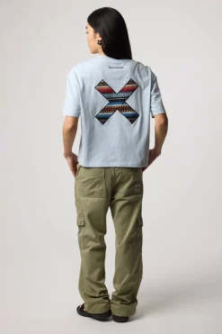 CAMISETA MUJER CLASSIC ICE BLUE