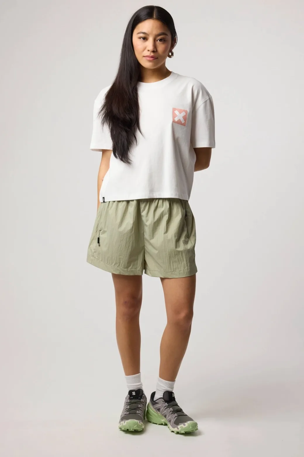CAMISETA MUJER NATURE BLANCA