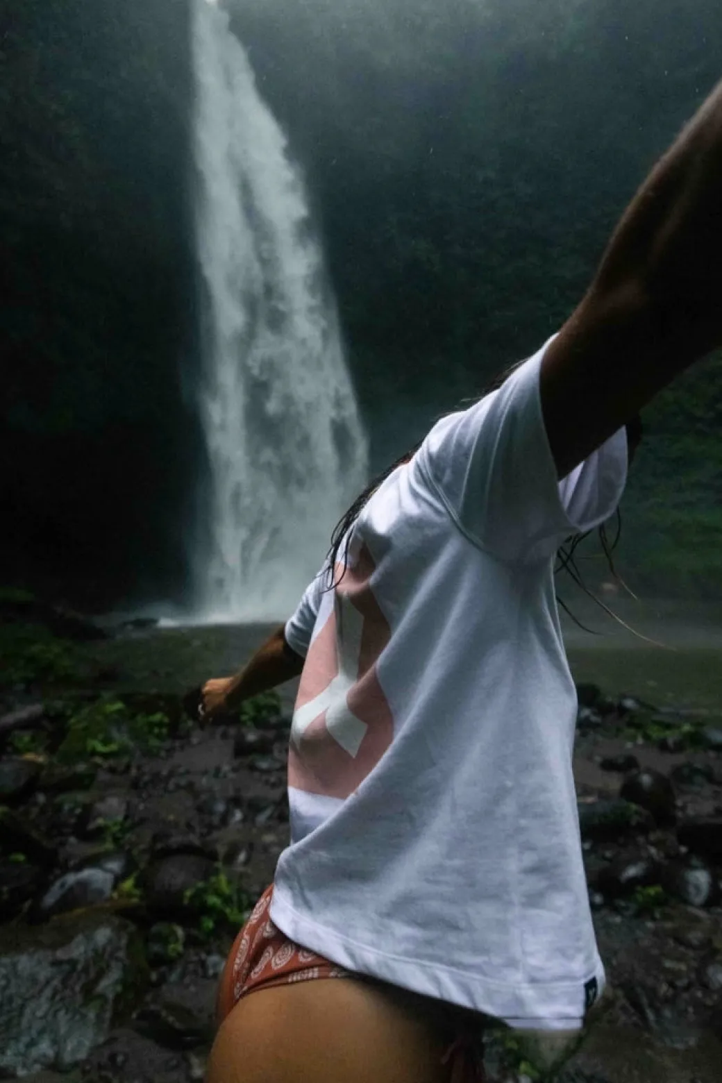 CAMISETA MUJER NATURE BLANCA