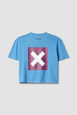 CAMISETA MUJER NATURE JAY BLUE