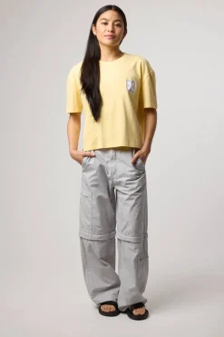 CAMISETA MUJER NATURE LIGHT YELLOW