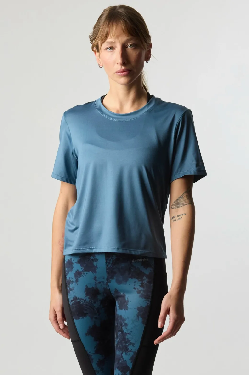 CAMISETA MUJER TRAIN DARK BLUE