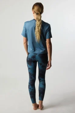 CAMISETA MUJER TRAIN DARK BLUE