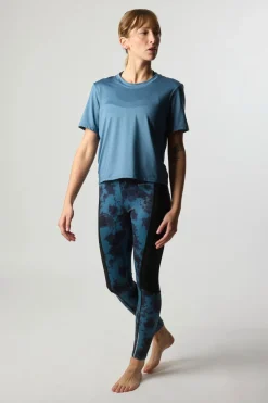 CAMISETA MUJER TRAIN DARK BLUE