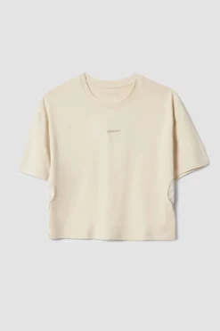 CAMISETA MUJER TRAIN DUSTY CREAM