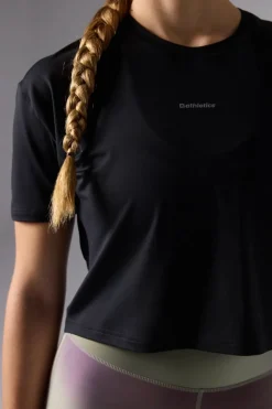 CAMISETA MUJER TRAIN NEGRA