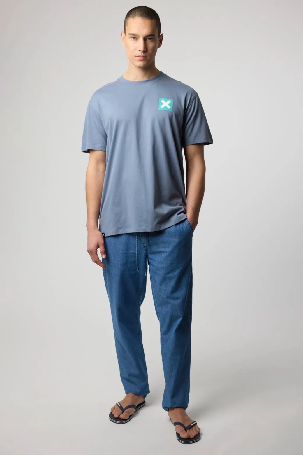 CAMISETA NATURE SKY BLUE