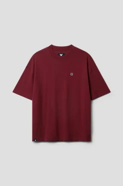 CAMISETA PATCH BURGUNDY
