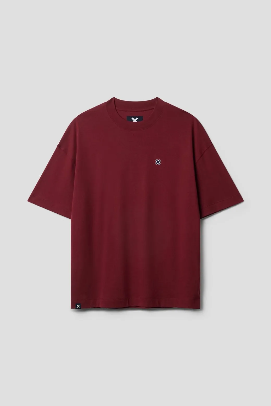 CAMISETA PATCH BURGUNDY