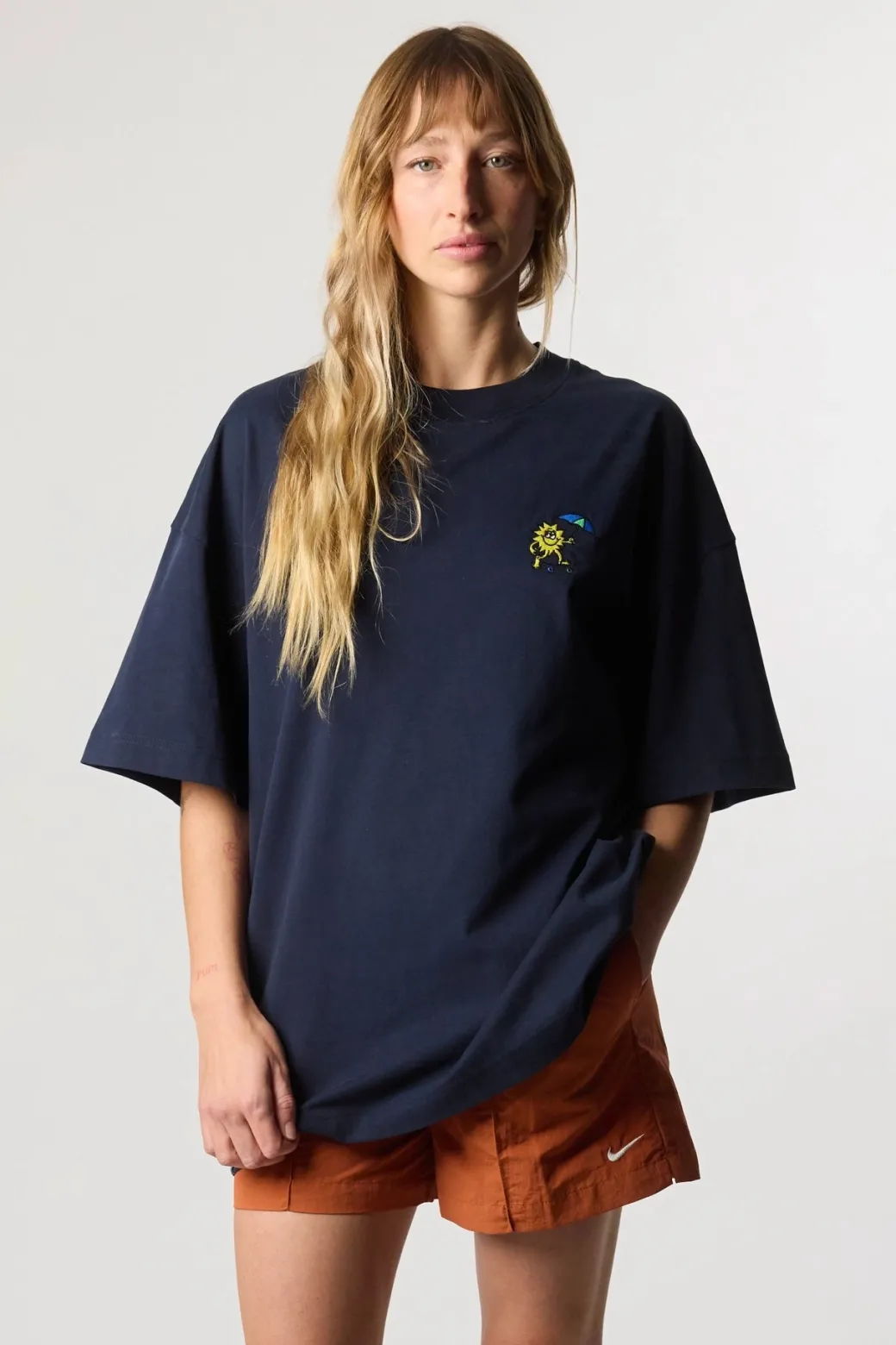 CAMISETA QUILT AZUL MARINO