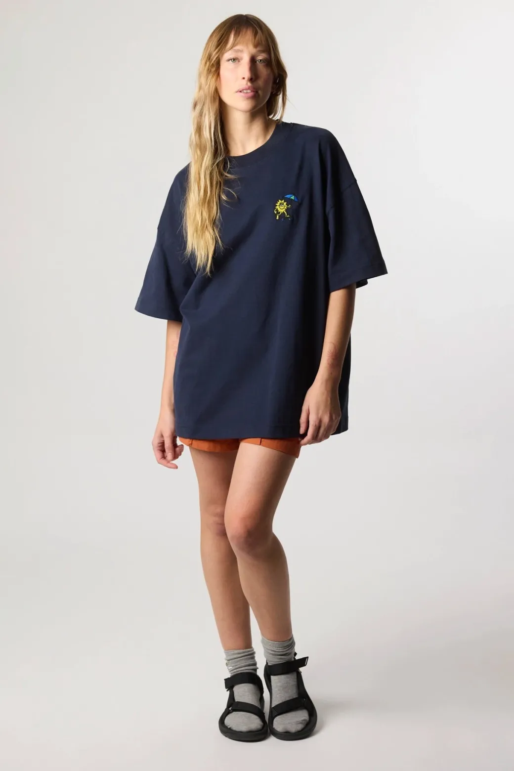 CAMISETA QUILT AZUL MARINO