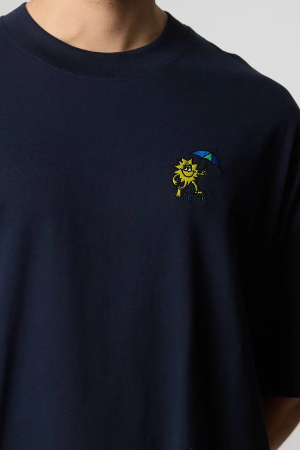 CAMISETA QUILT AZUL MARINO